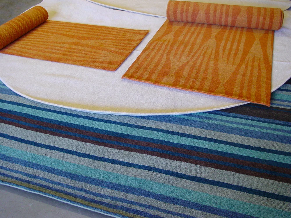Custom Carpets designed spicifically for this home.