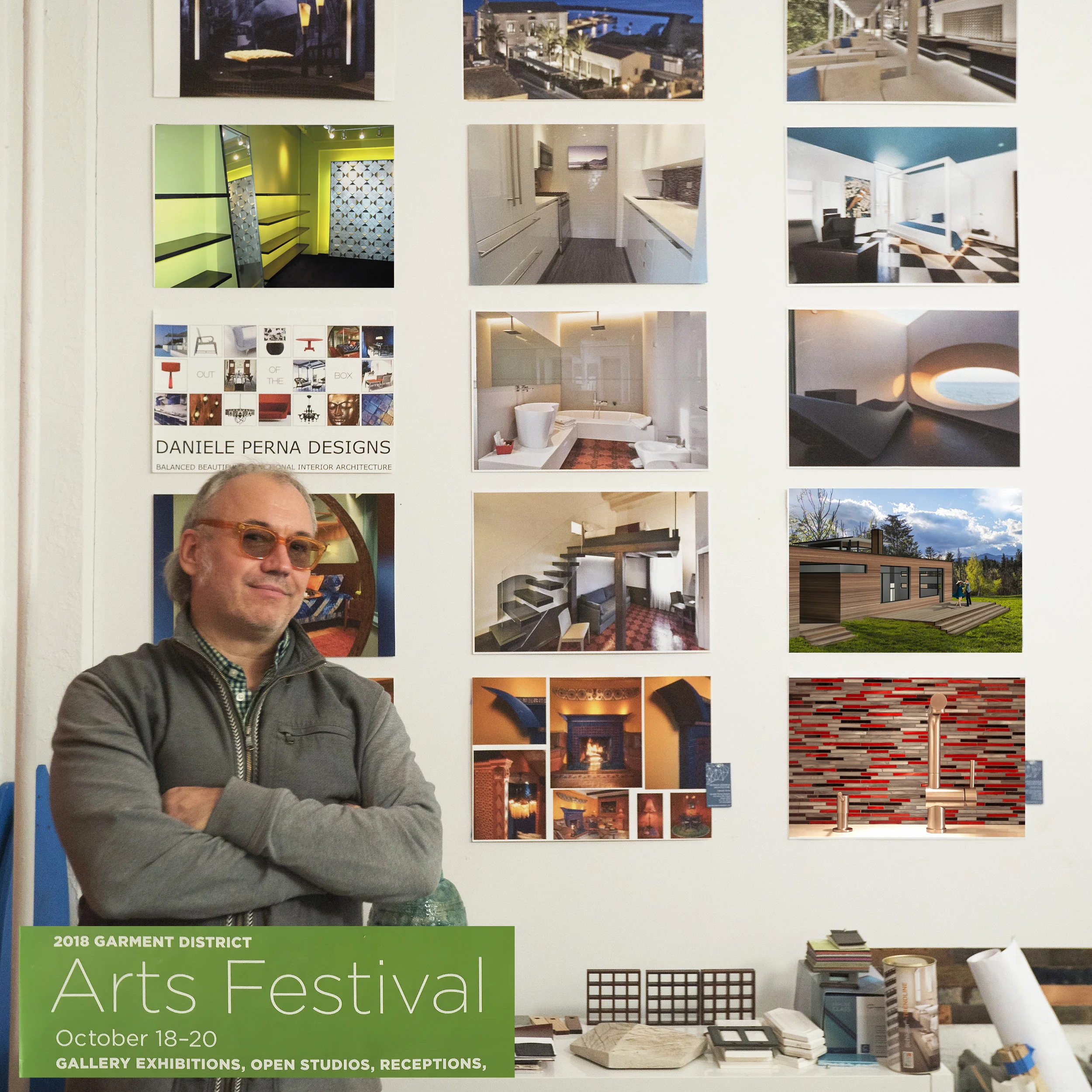 Completed our First Arts Festival Open Studio Event. DPD, a full service firm specializing in residential interior architecture, interior design and brand conscious commercial interiors. October 18th - Thu: 6-8:30pm, Fri: 6-9pm, Sat: 12-3pm 315 W 39th Street, #805