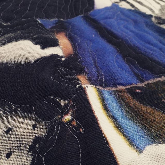 Detail of something new #wip #ehryntorrell
.
.
.
.
.
#collage #BritishVogue #thenewvogue #faahionmagazine #textiles #embroidery #quilting #layers #contemporarypainting #interdisciplinary #feminism #femalevoices #stitch #stitching #sewing #sewn #piece