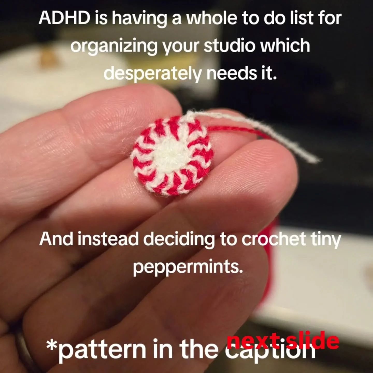 I should be organizing my studio, but hey the holidays are coming. #crochetersofinstagram #microcrochet Probably going to be #microcrochetjewellery