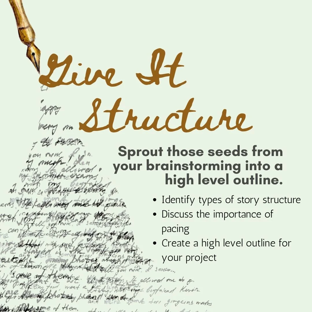 Give It Structure - In-person Writing Workshop