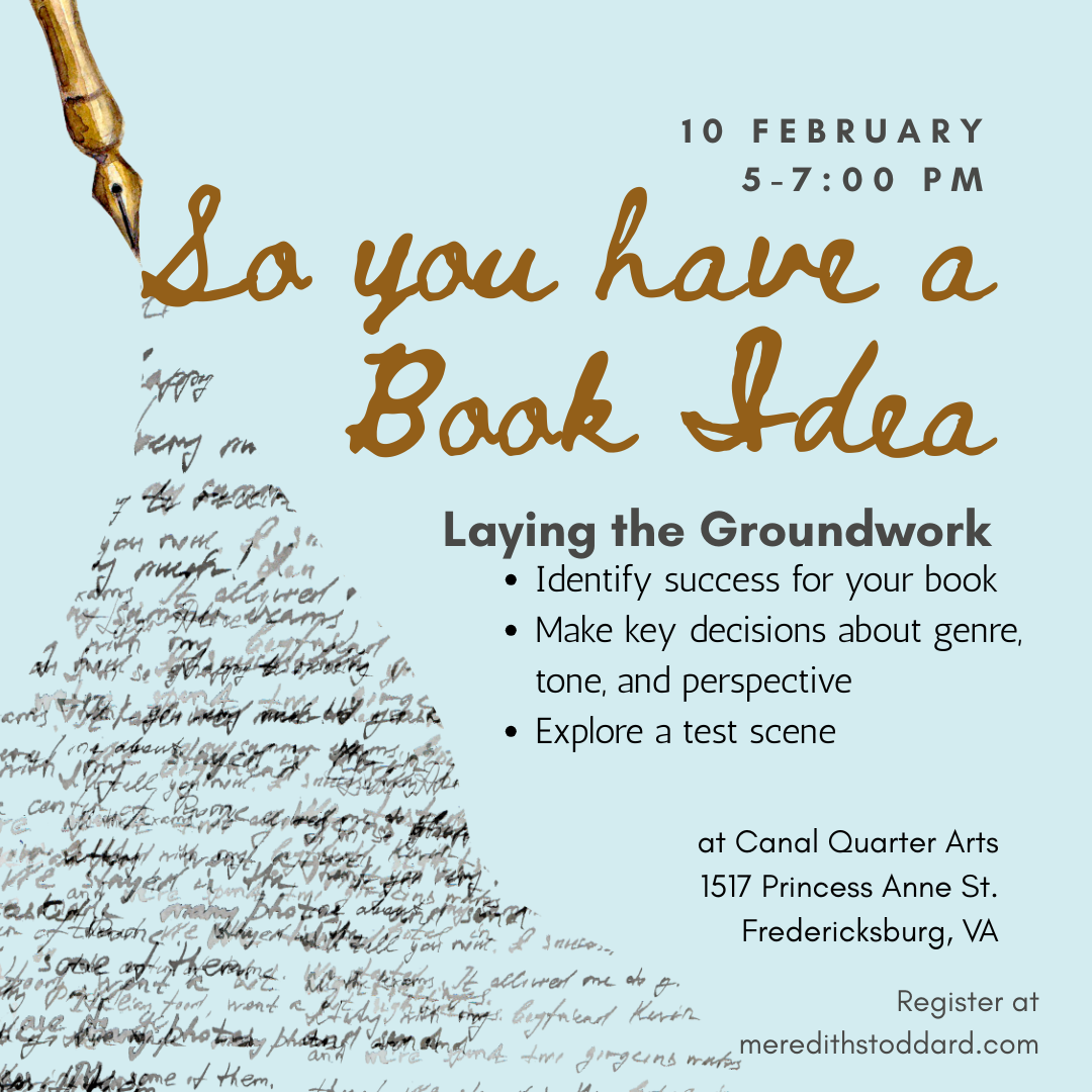 Laying the Groundwork - In-person Writing Workshop