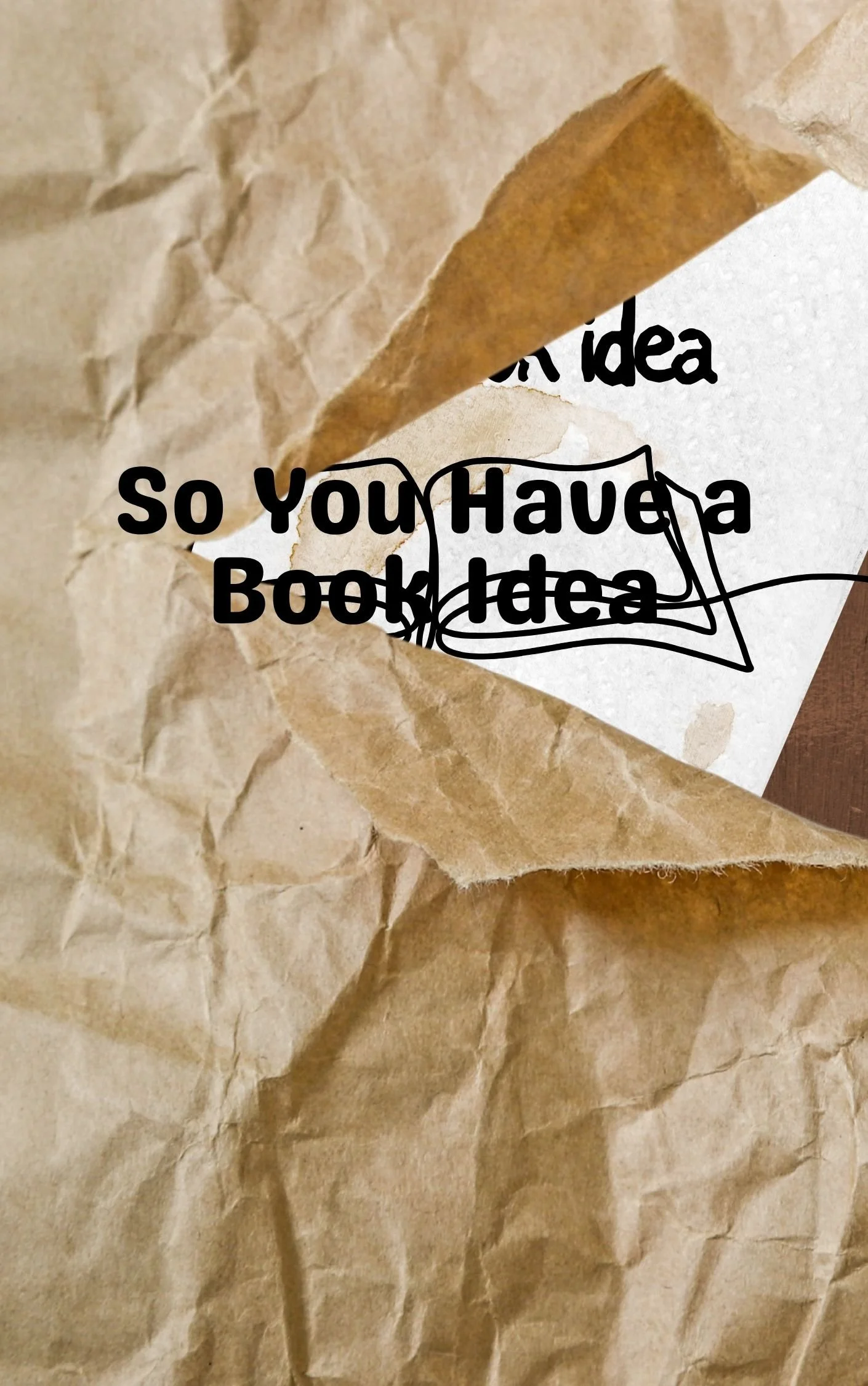 So You Have a Book Idea