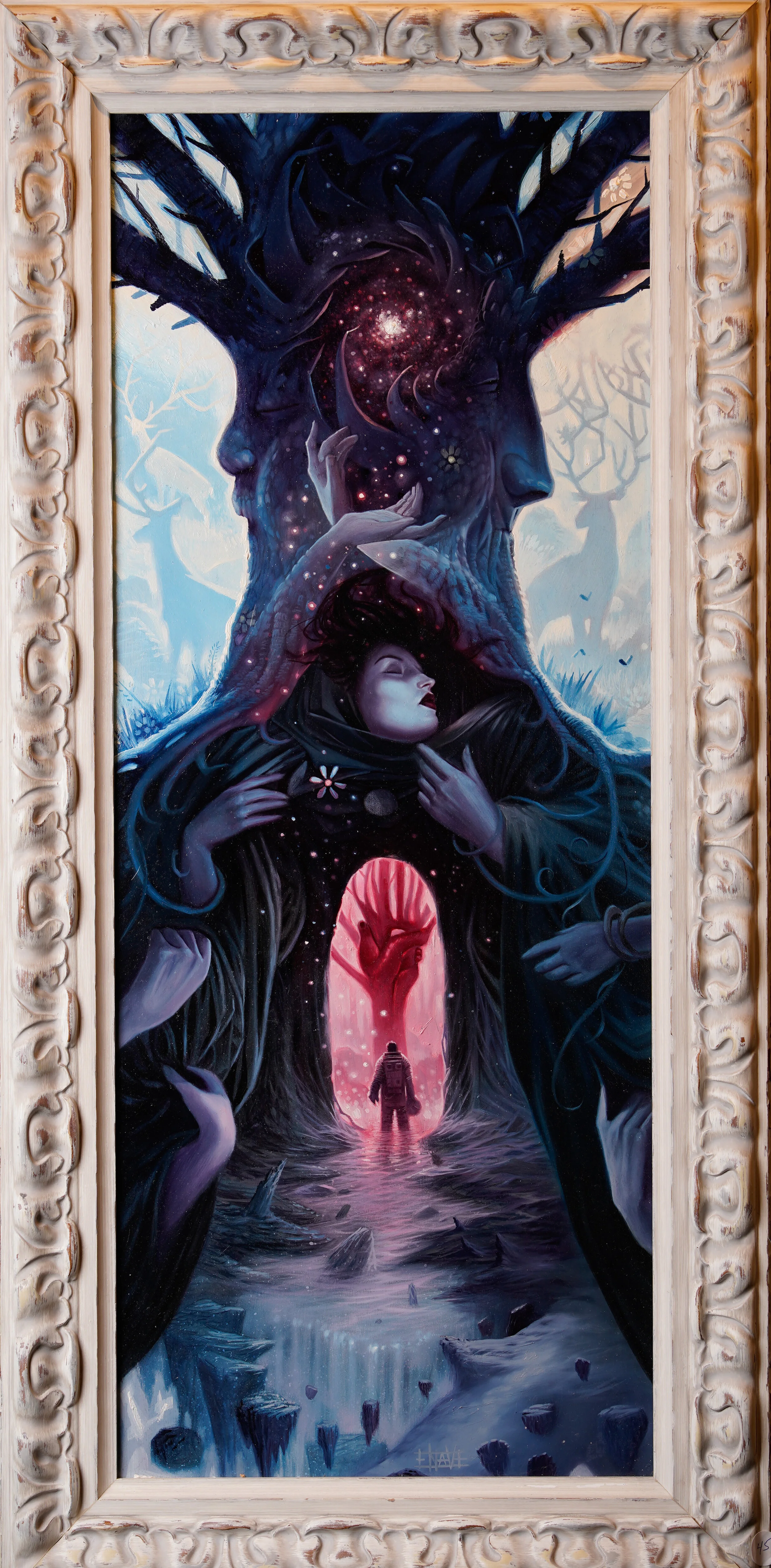  Ernesto Nave  oil on panel 