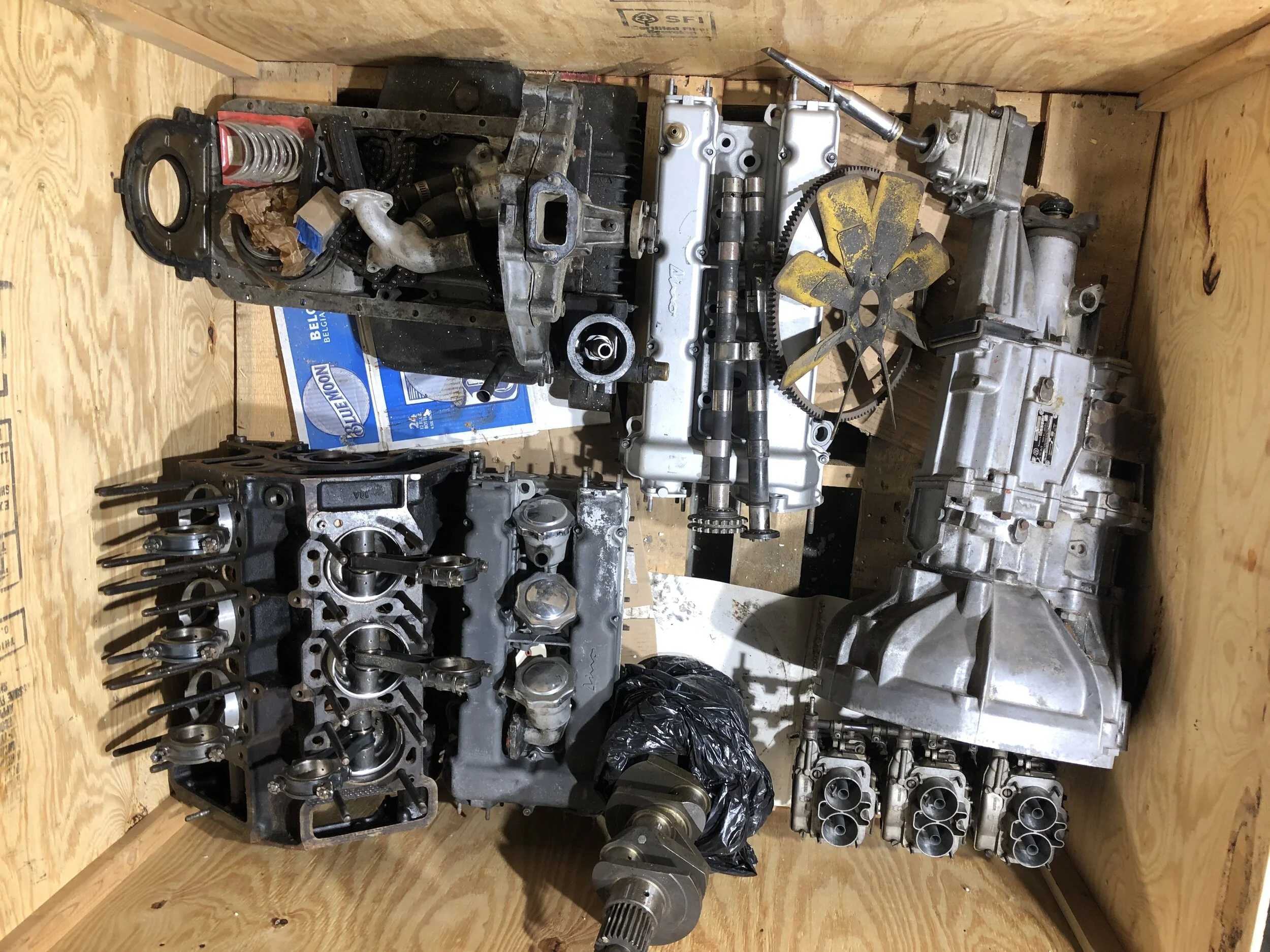 Fiat Dino Coupe 2.4 entire driveline 