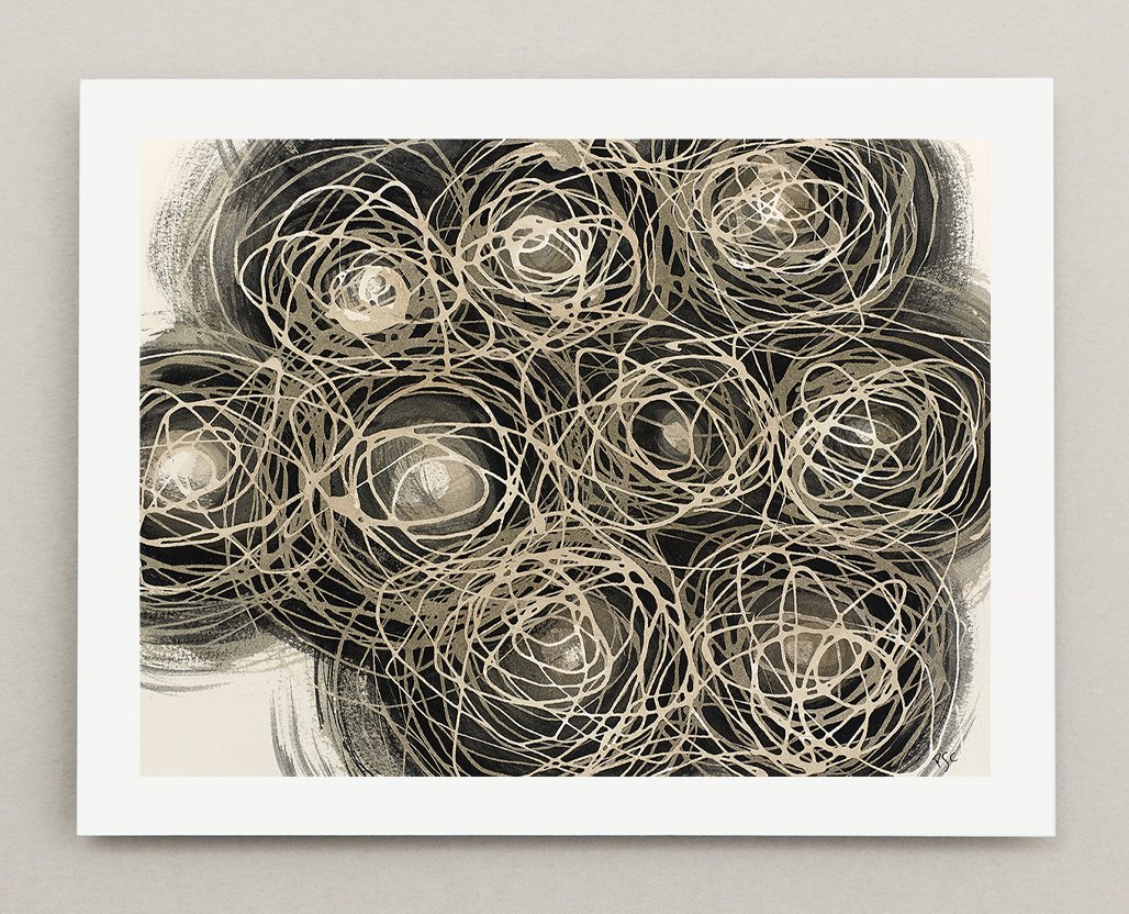 Nine Nests | original &amp; prints available