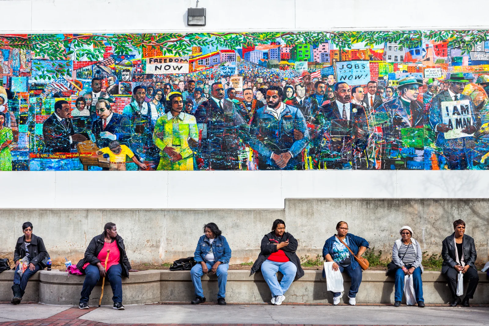 Martin Luther King Jr. Memorial Mural, 2014, Atlanta