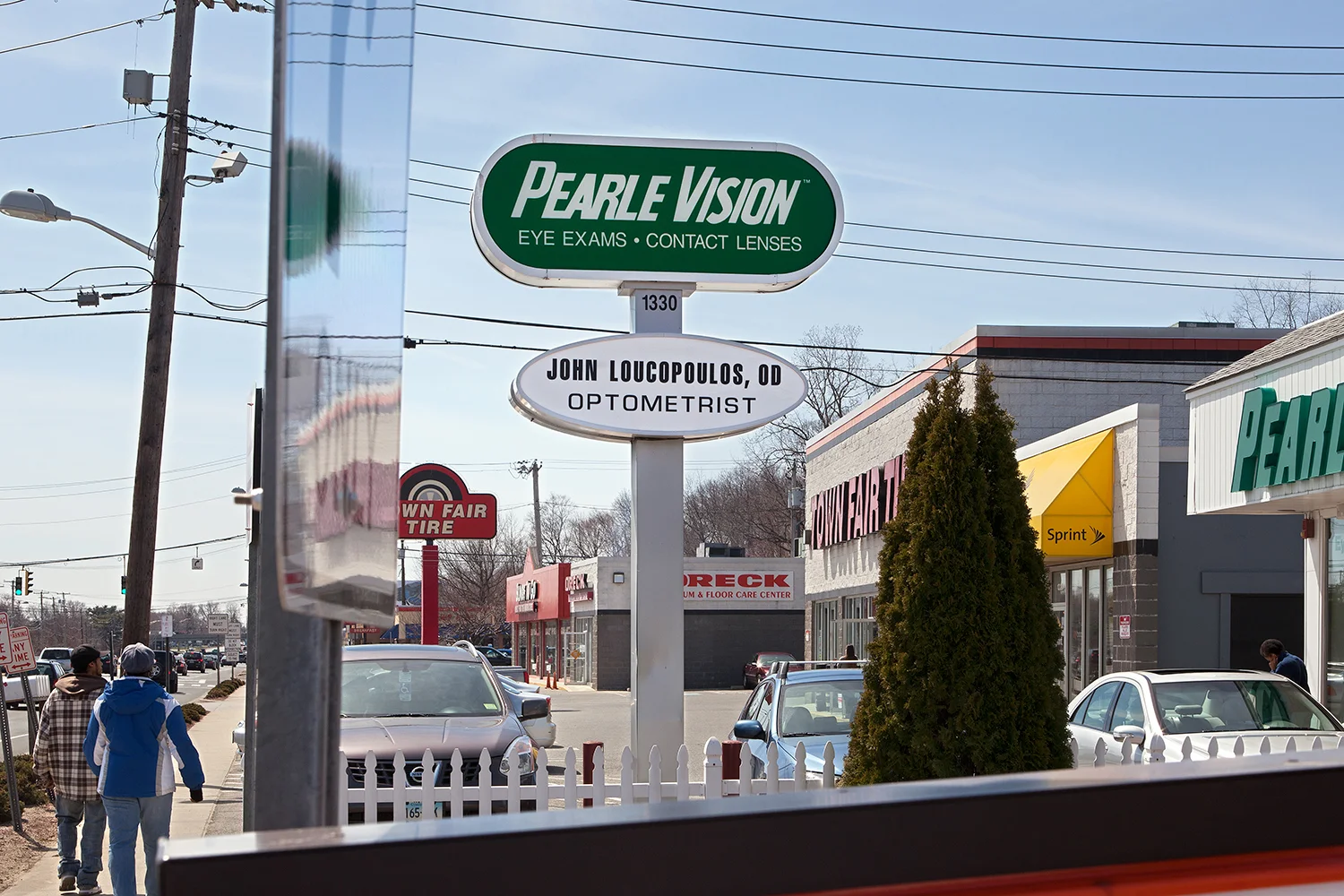 Pearle Vision. Boston Post Road, CT, 2011 Archival fiber inkjet print mounted to yellow sintra 20 x 30 inches