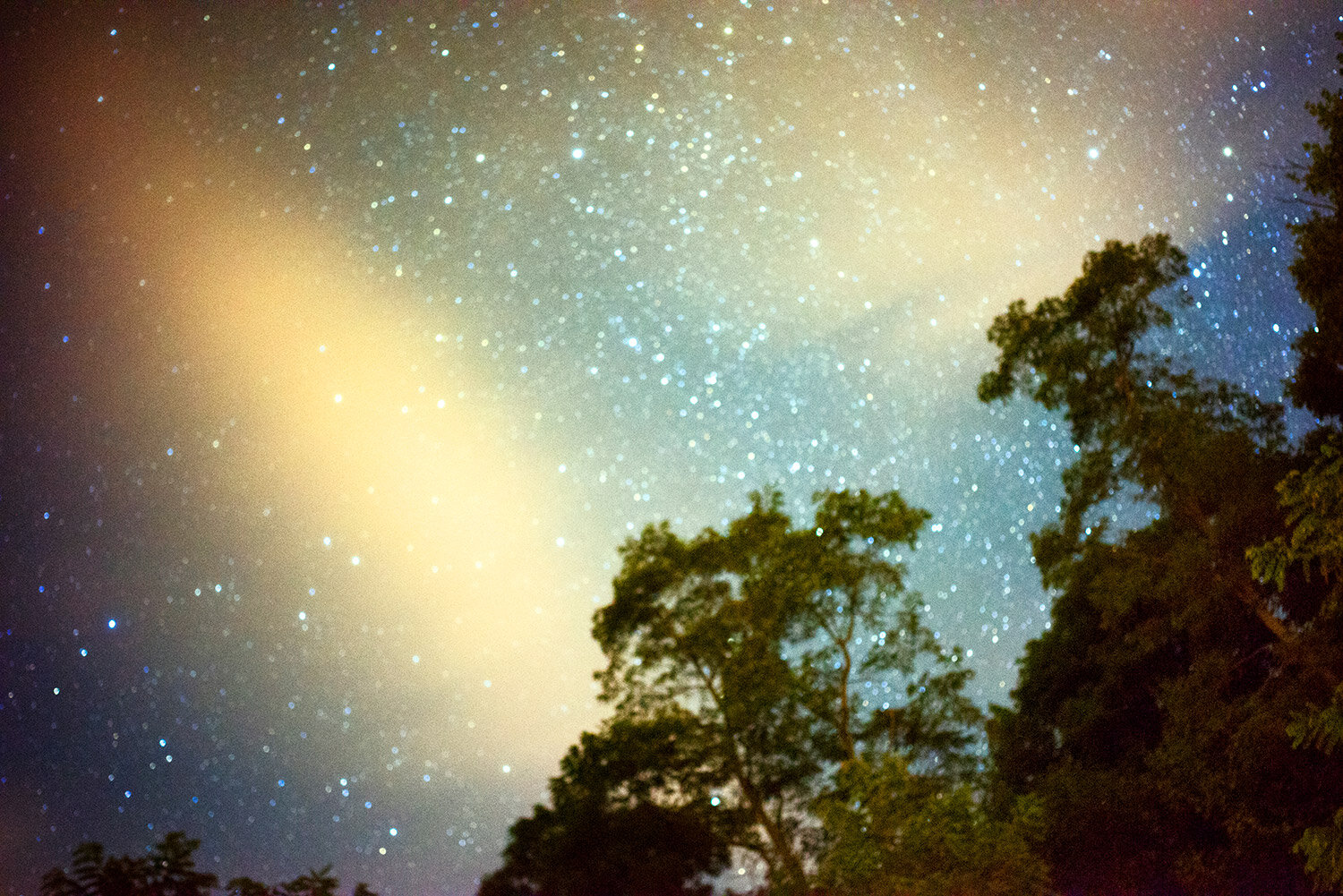   Untitled (night sky). Julian, PA   Archival fiber inkjet print  12 x 18 inches 