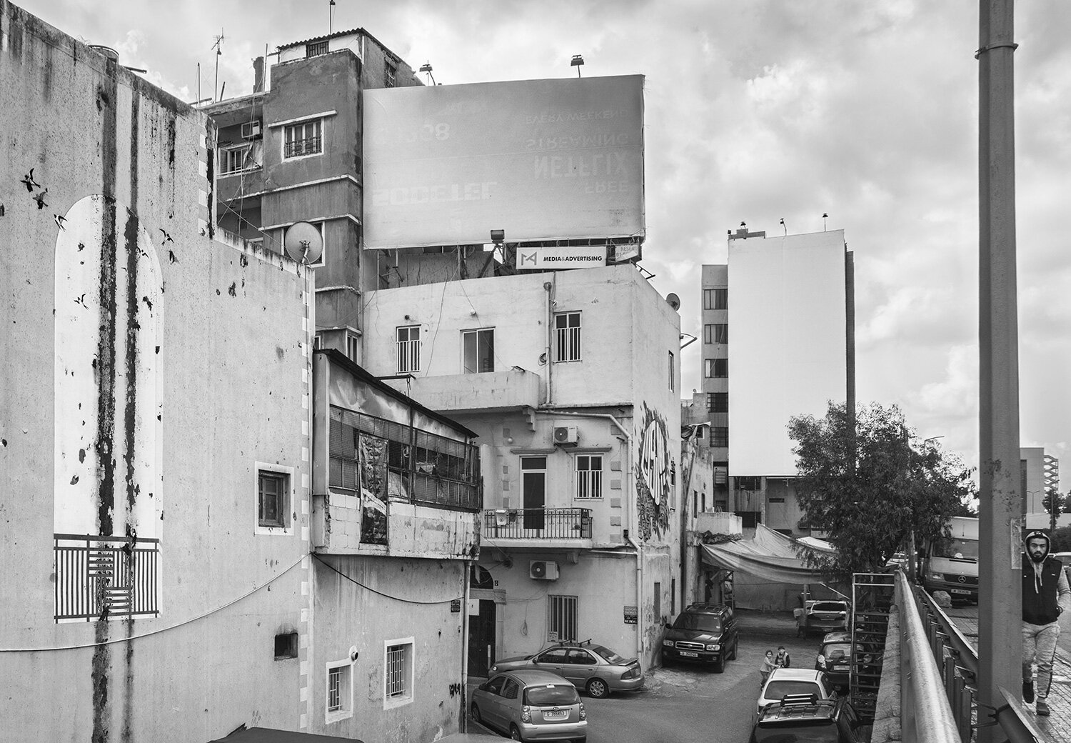   Free Netflix.  Beirut, Lebanon, 2020   Archival fiber inkjet print   16 x 23 inches  