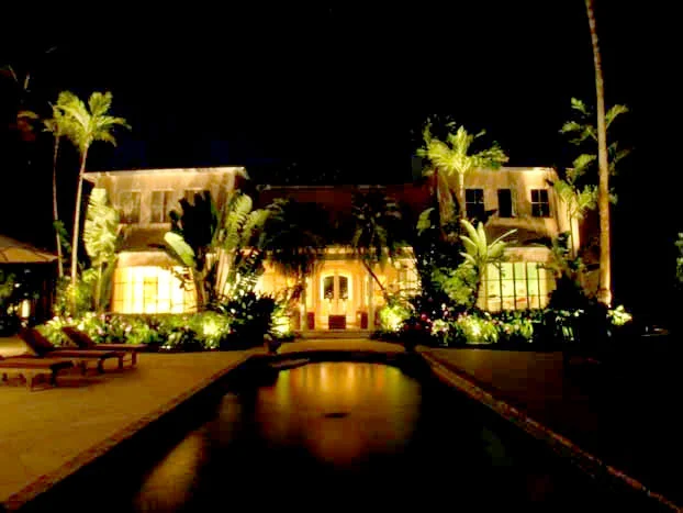 Landscape Lighting of a Private Residence in Florida