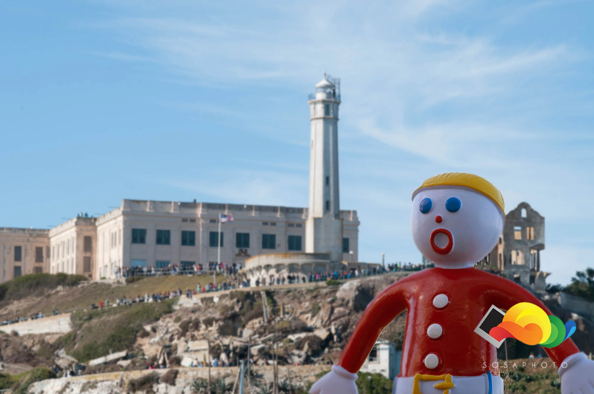 Bill wasn't the happiest to see "The Rock". You win some, you lose some with a travel buddy. 