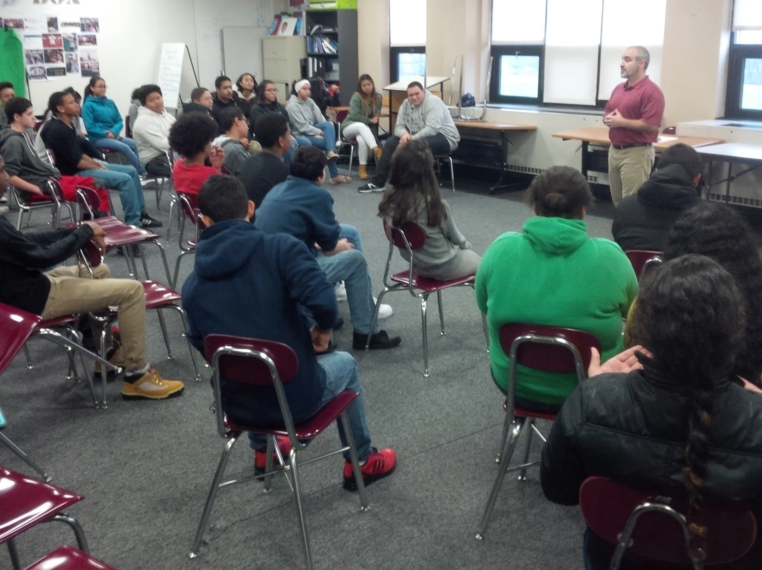 Jeffrey Cohen brings Second Wind to Alvarez HS Freshmen
