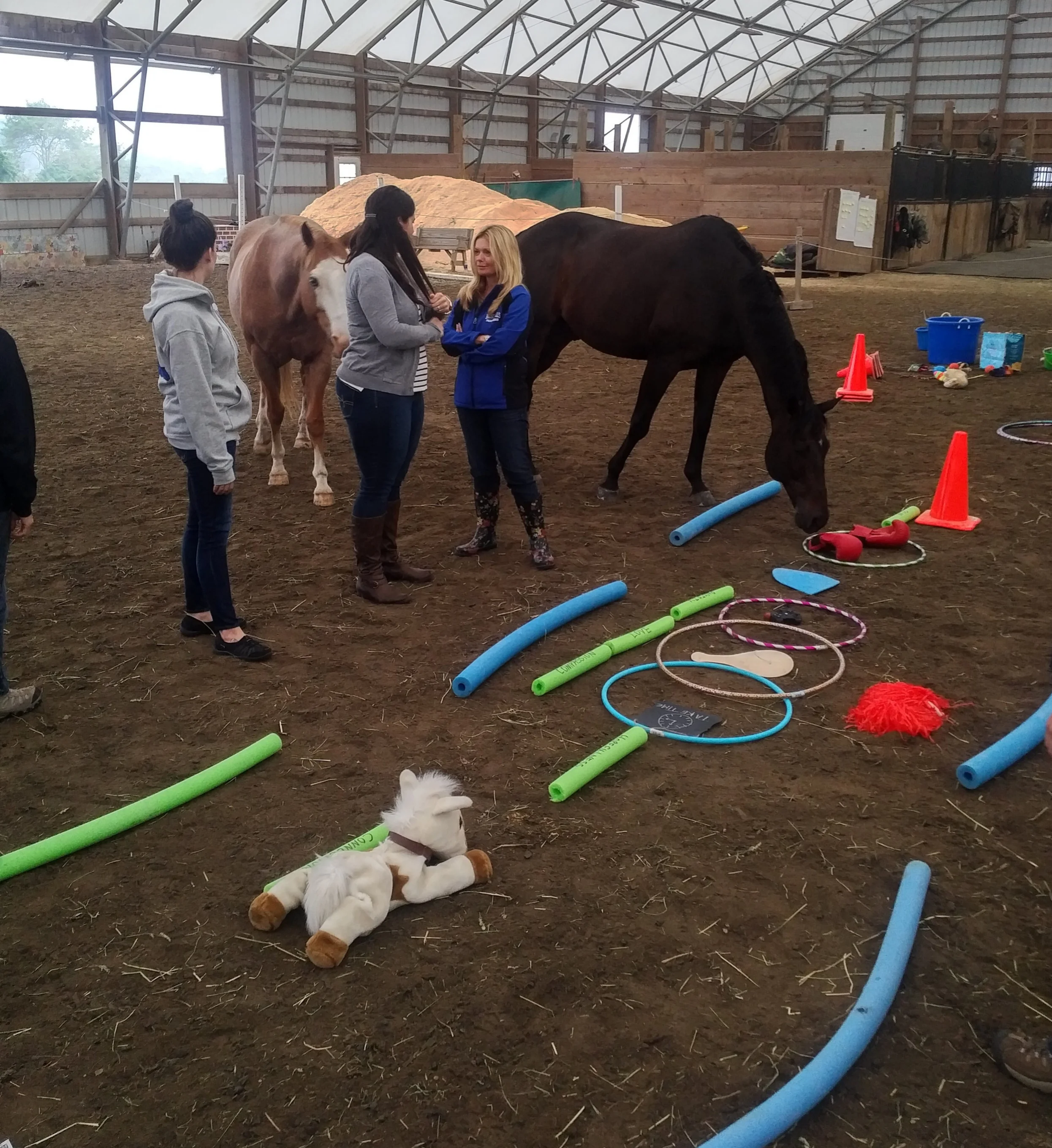 HFCSD Staff at Higher Ground Farm