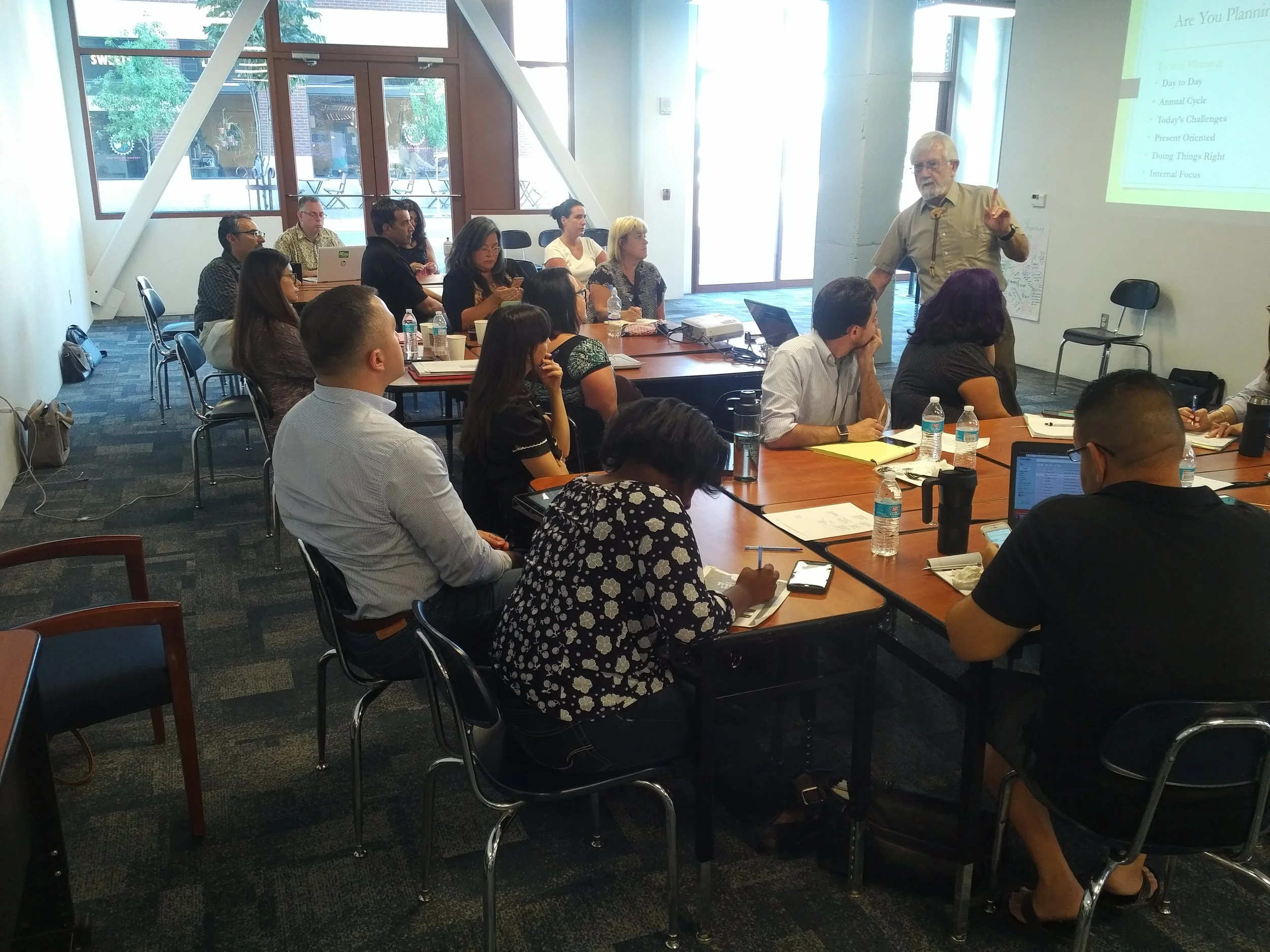  Leadership High School Network boards retreat