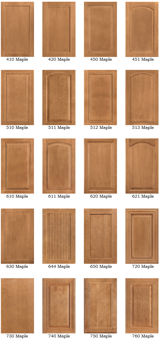 Waypoint Maple Options Cape Fear Cabinets