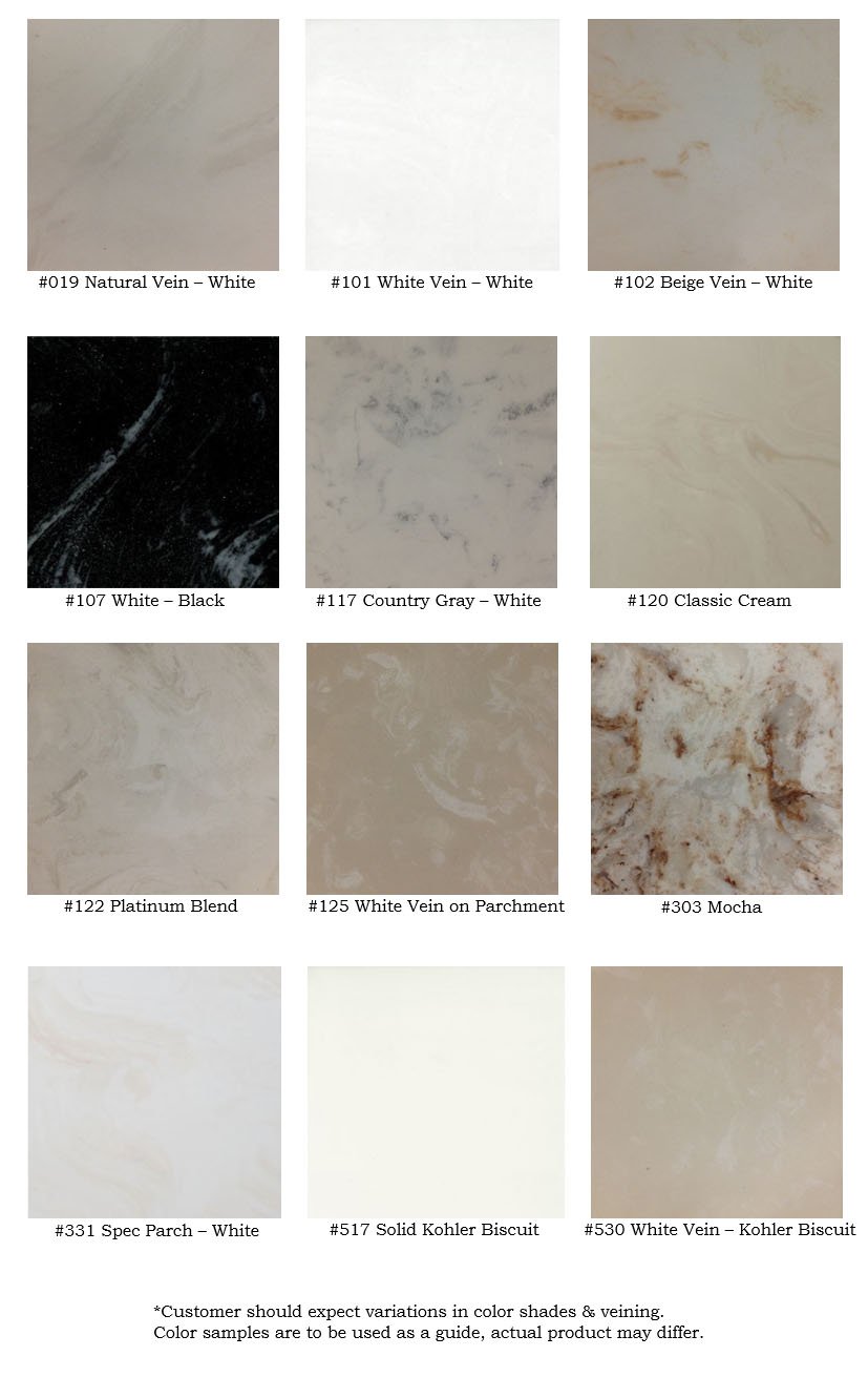 Cultured Marble — Cape Fear