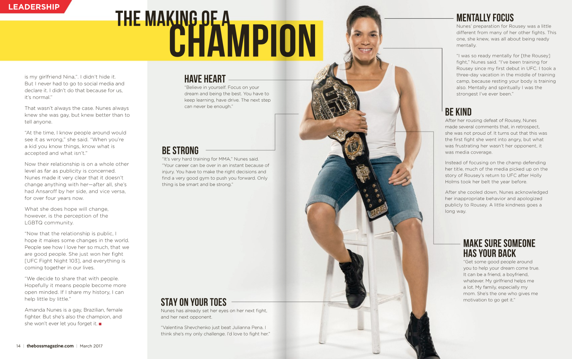 Hear the Lioness Roar - Amanda Nunes
