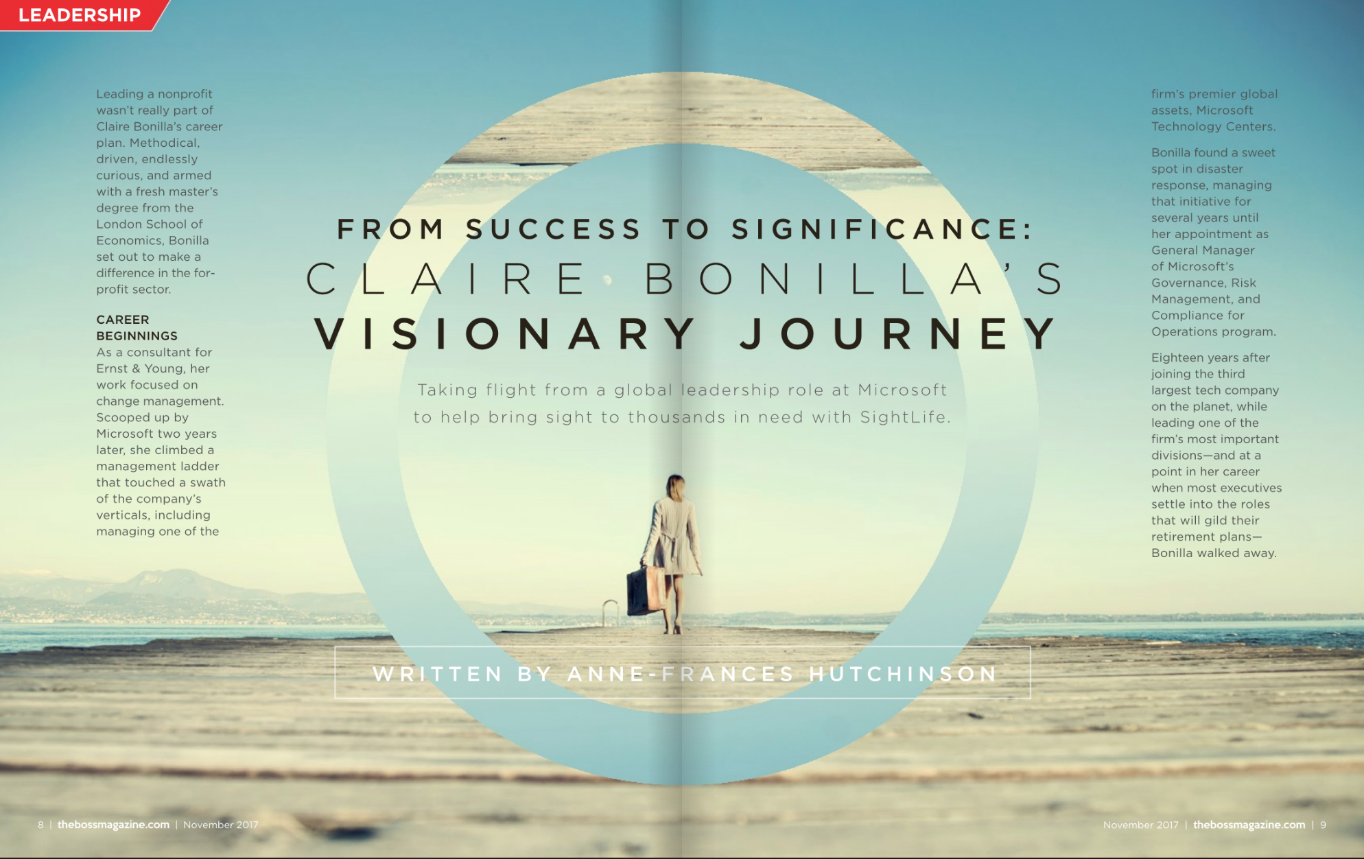 Claire Bonilla's Journey