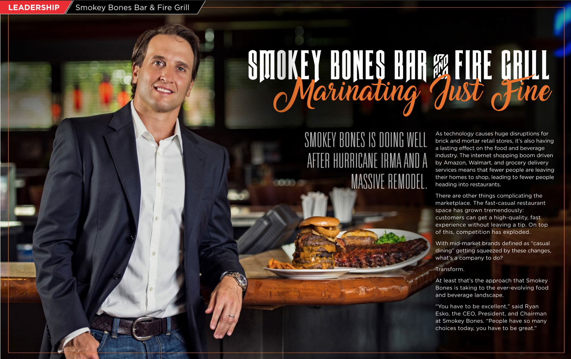 Smokey Bones Bar and Fire Grill