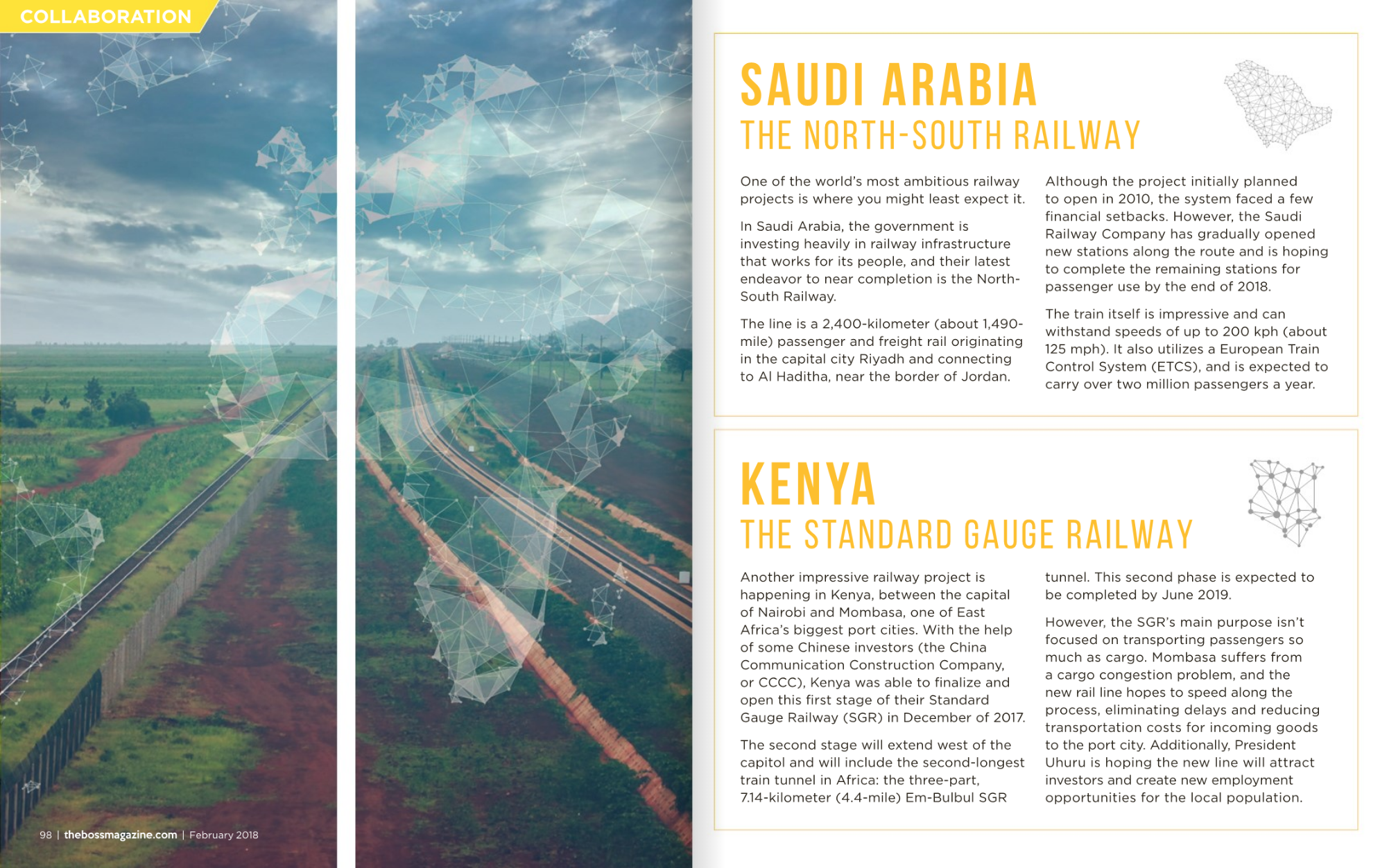 2018 Worldwide Railway Projects
