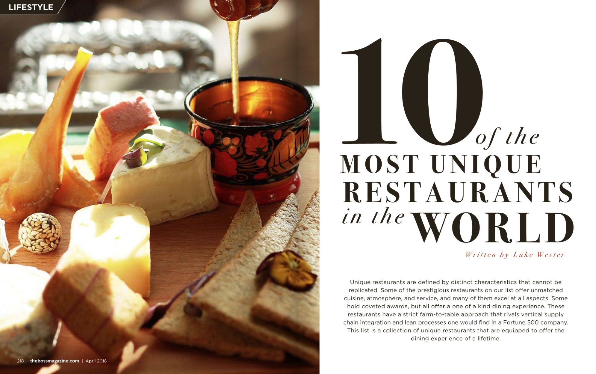 Most Unique Restaurants of the World