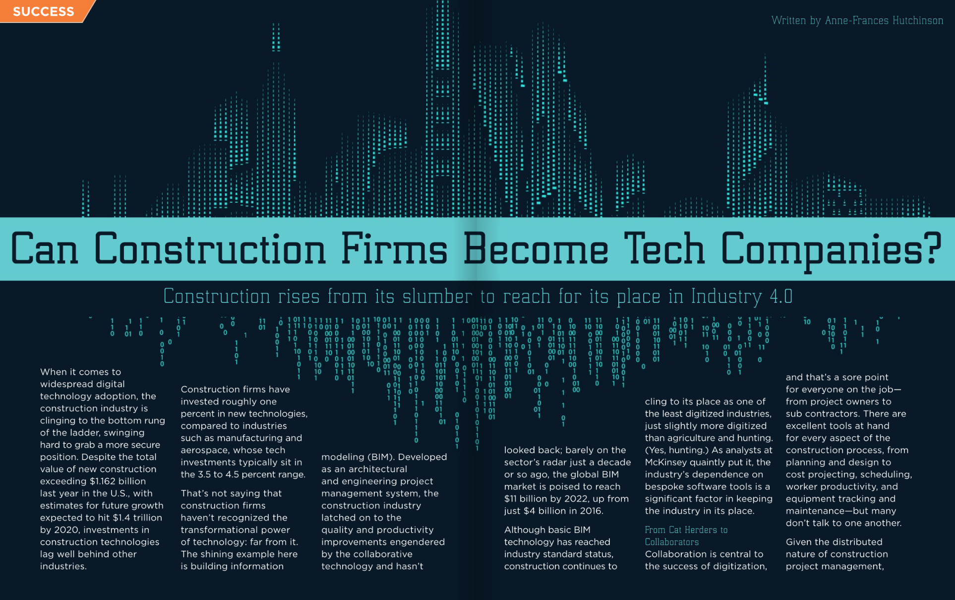 Construction Firms Becoming Tech Companies