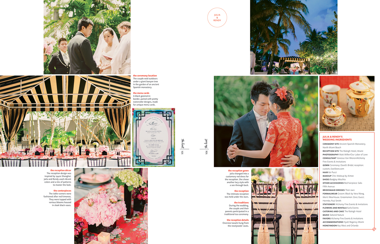 the knot magazine florida feature.