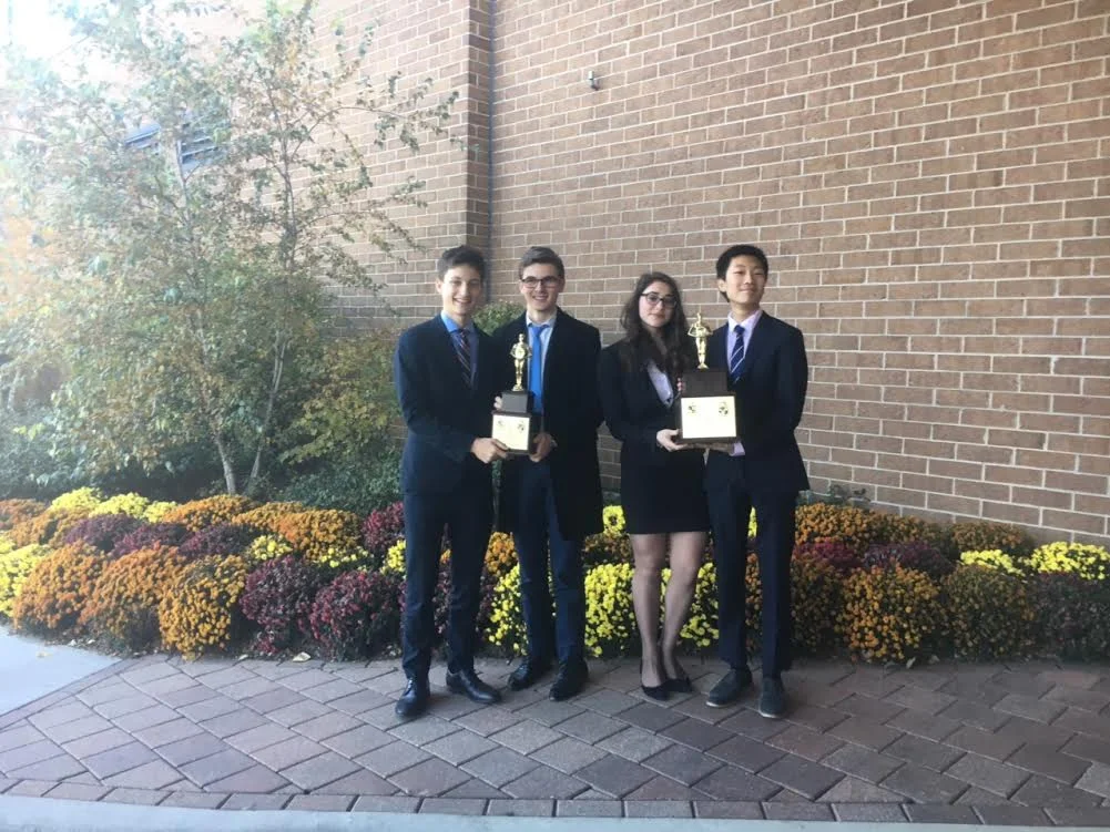Abie Rohrig & Zachery Ginsberg Semi-Finalists Inbar Pe'er & Daniel Ju Finalists at Glenbrooks, Chicago