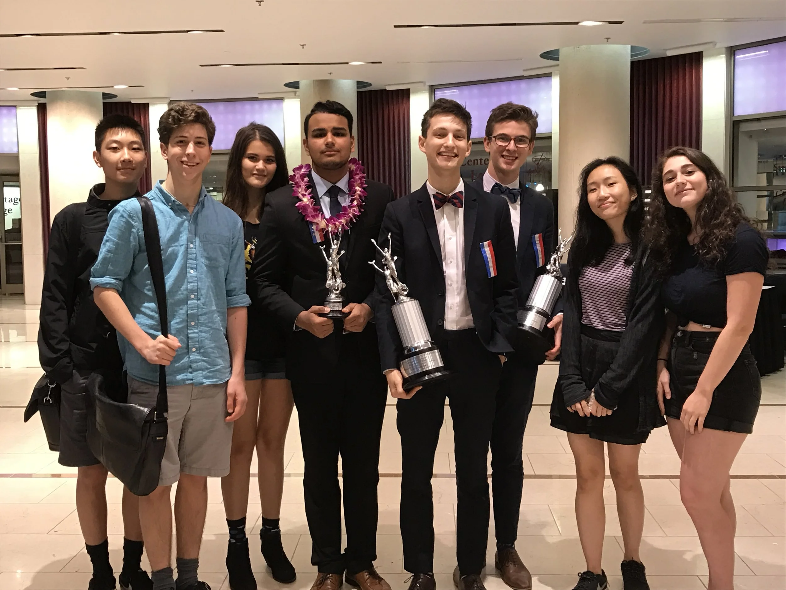 Speech and Debate Team at 2017 National Speech and Debate Tournament