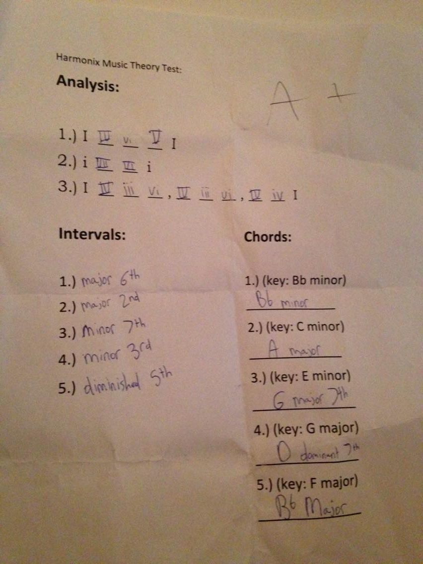 (Looks like all those Ear Training classes at Berklee paid off)