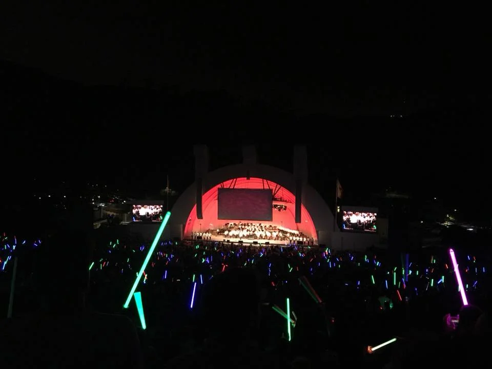 Saw John Williams conduct his music at the Hollywood Bowl.
