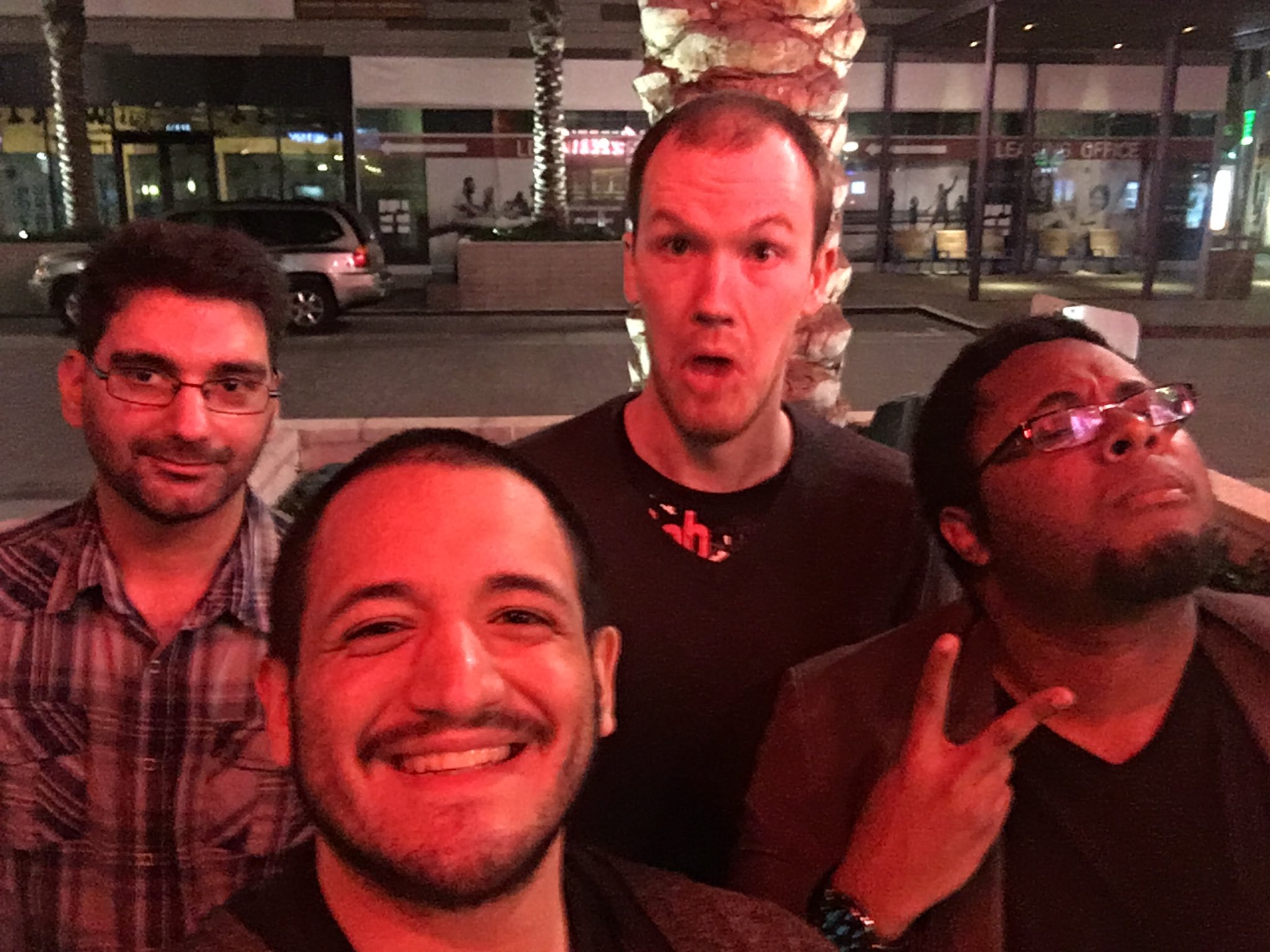 Hangin’ with some Berklee bros.