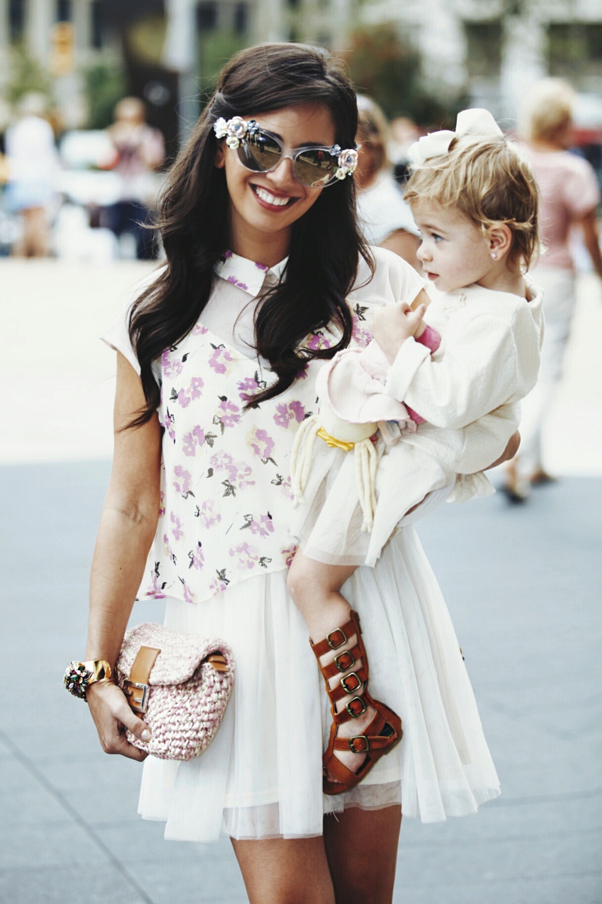 With Stella at New York Fashion Week, photo by PhotoDama 
