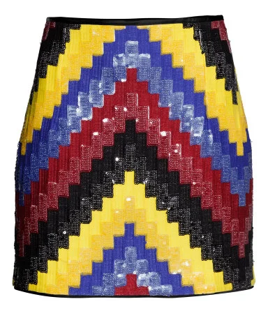 H&M Sequined Skirt ($35)