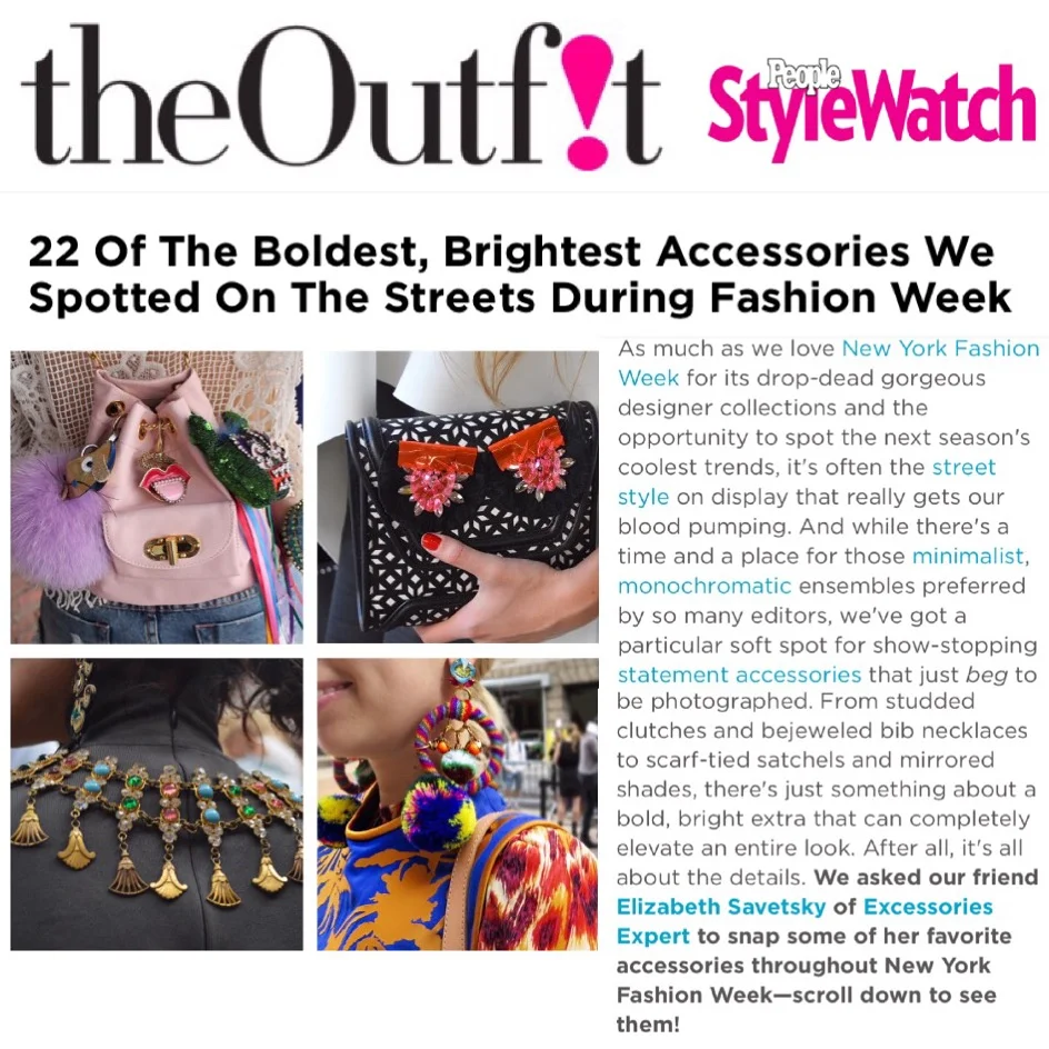 The Outfit/People Stylewatch Elana Fischman and Elizabeth Savetsky 