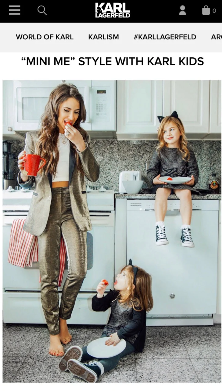 Karl.com feature for Karl LagerfeldShelly Schmool