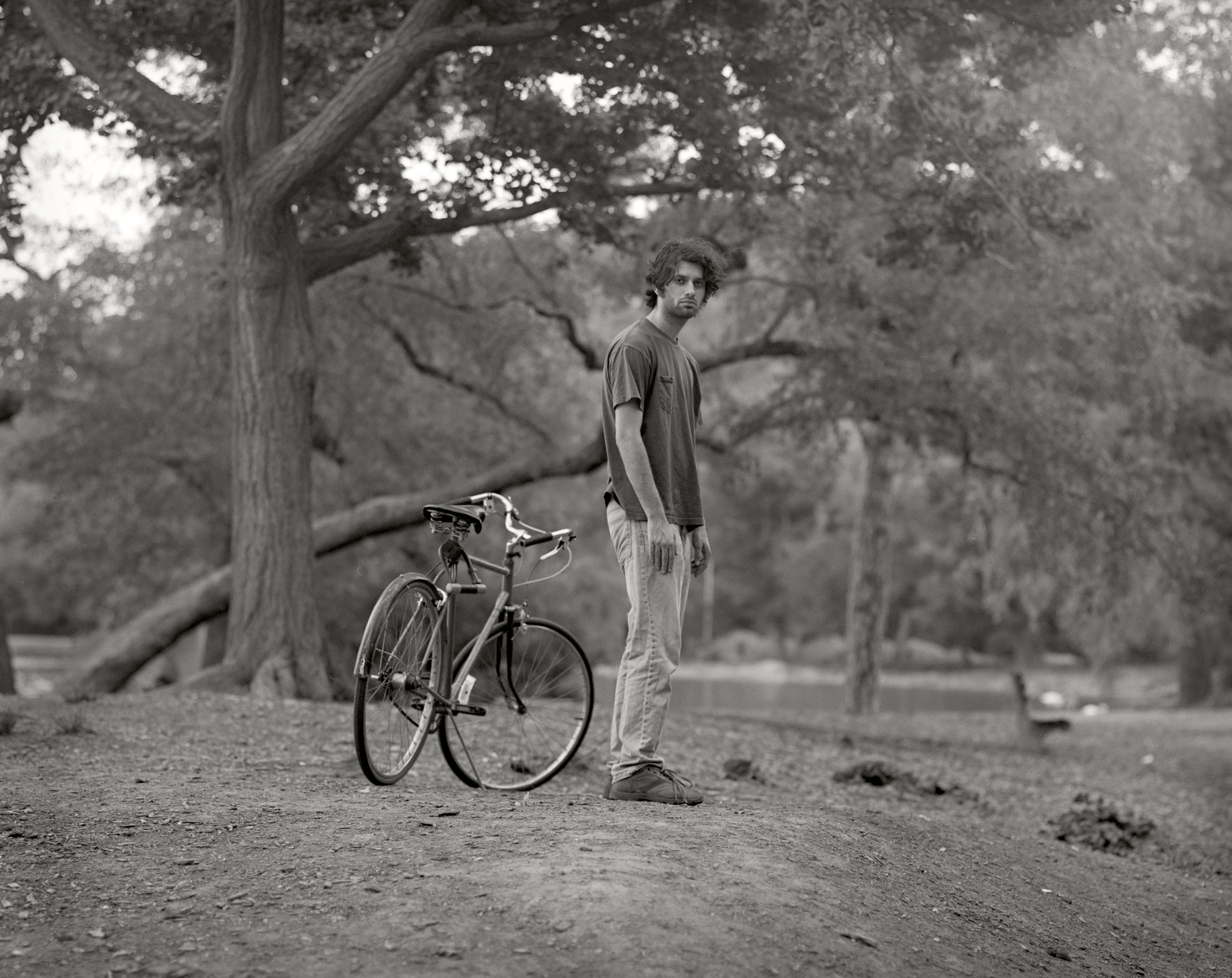 Jonathan with Bicycle