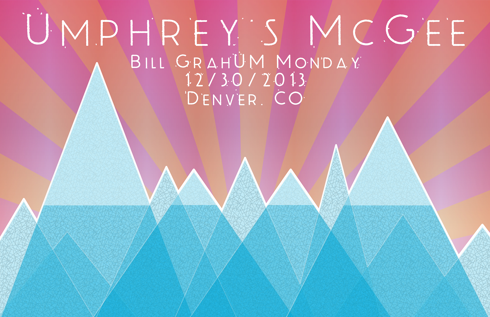 Umphrey's McGee 12/30/2013 AdMat
