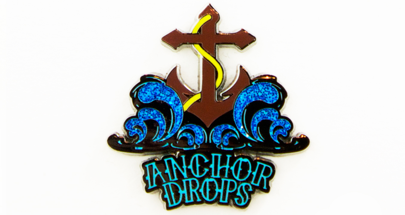 Anchor Drops Pin