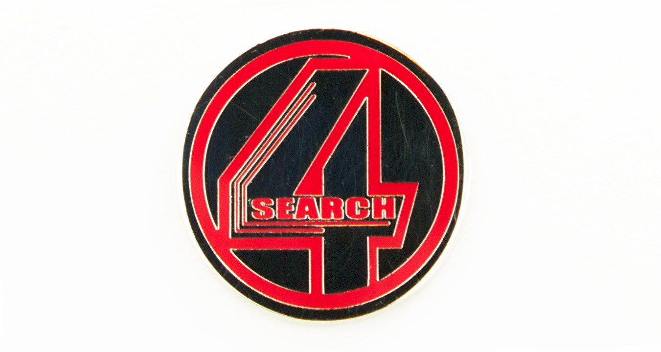 Search 4 Pin, Silver