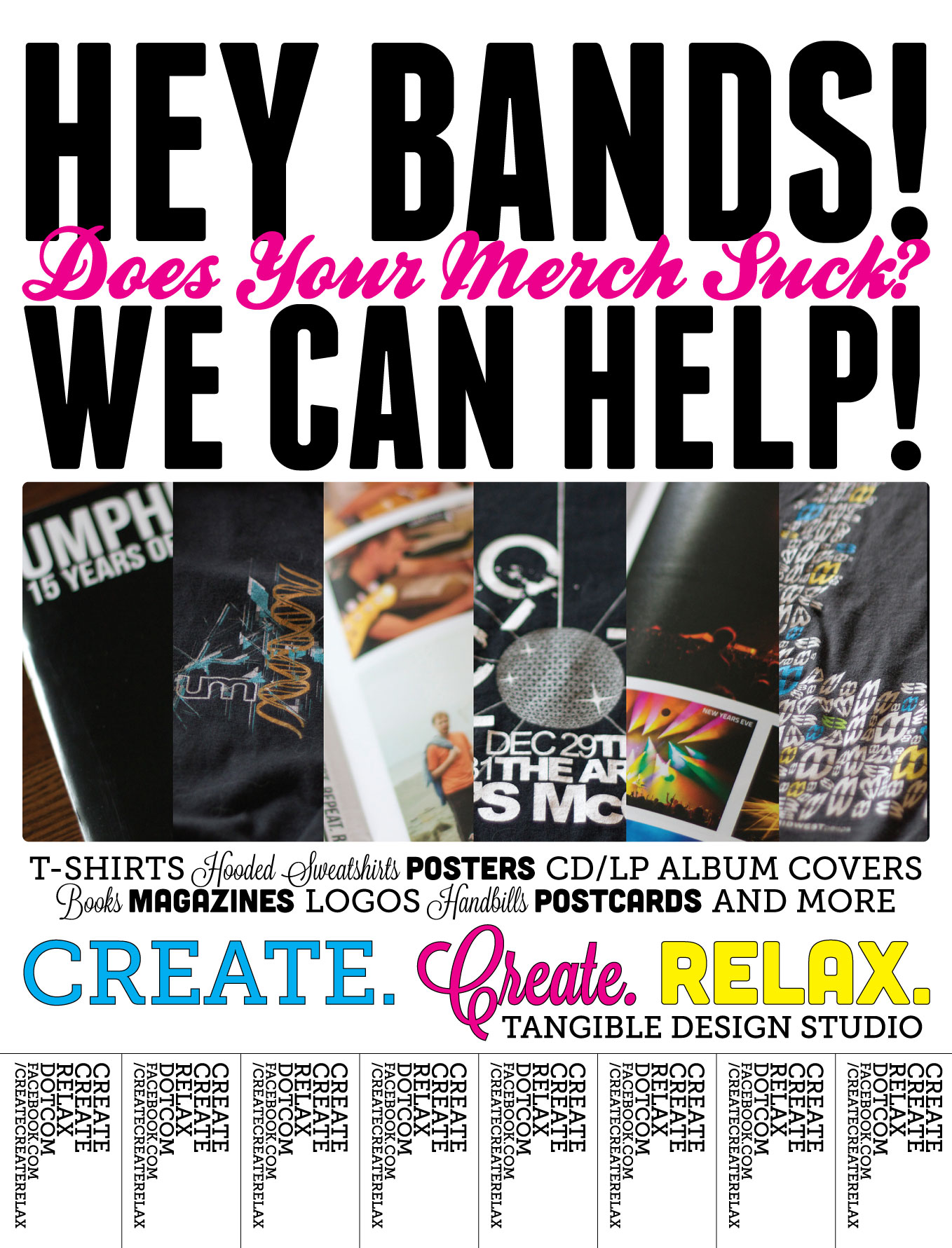 Hey bands! Does your merch suck?