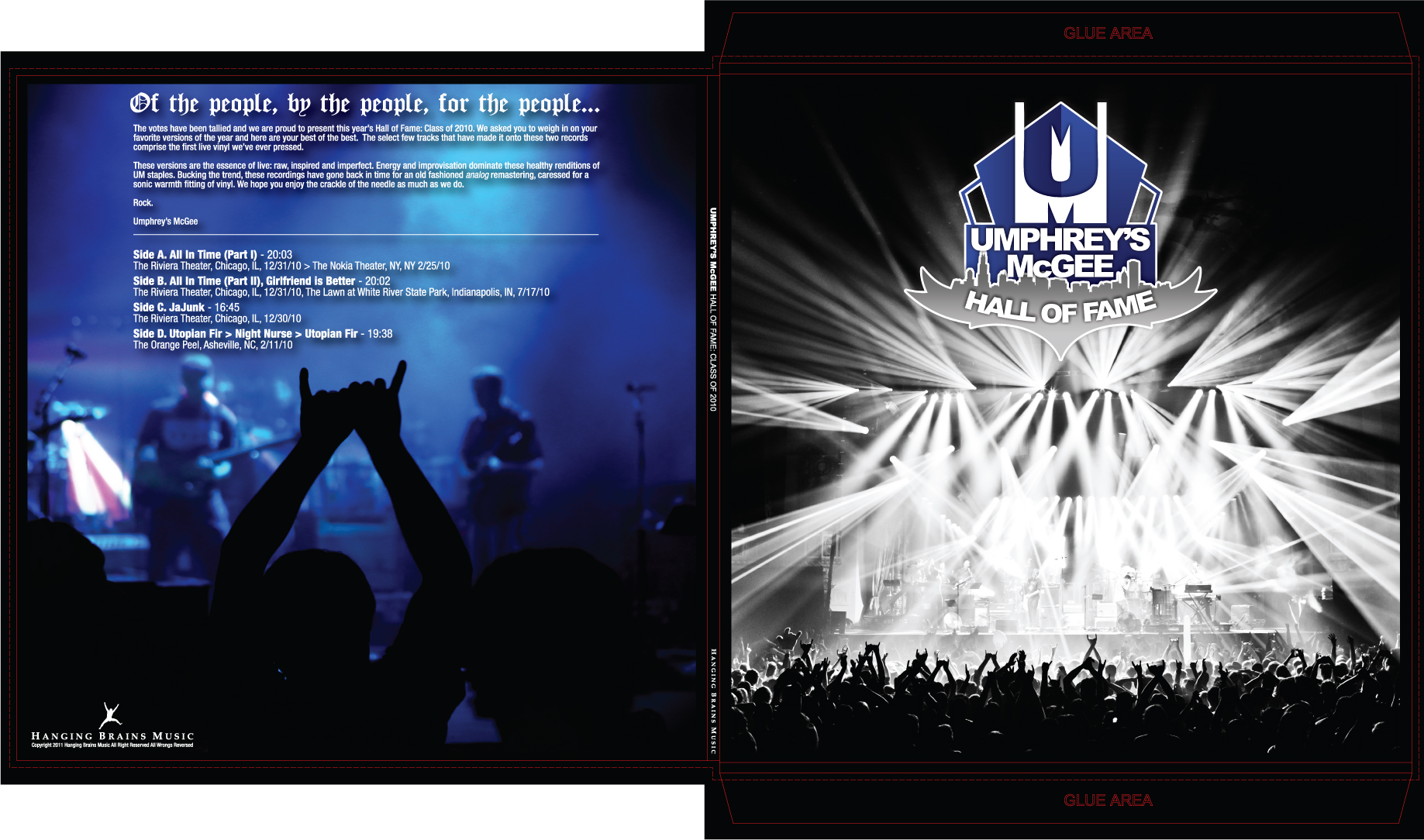 Umphrey's McGee Hall of Fame: Class of 2010 Layout