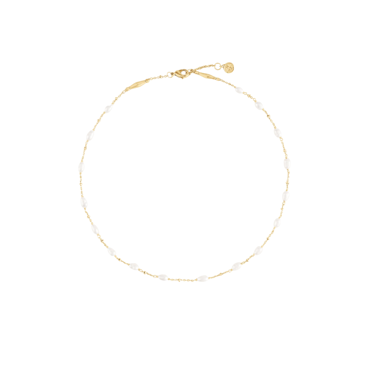 Anabel Aram Milos Multi Beaded Pearl Necklace