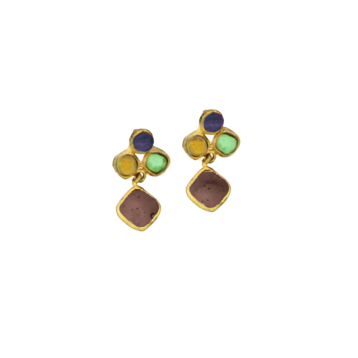 Michael Vincent Michaud Droplets Dangle Post Earrings