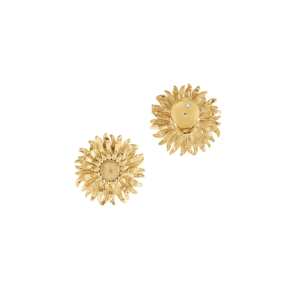 Anabel Aram Sunflower Stud Earrings