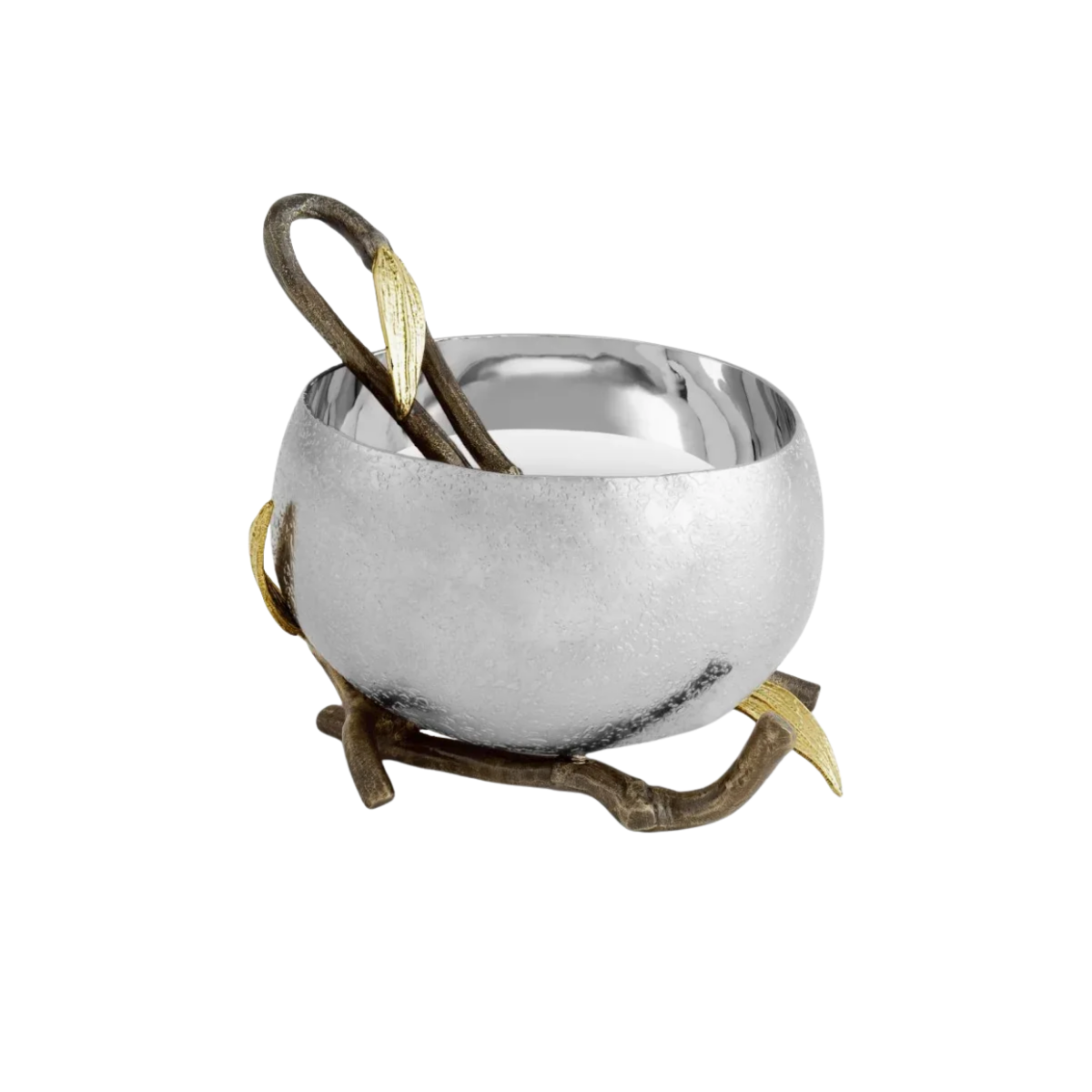 Michael Aram Zen Garden Nut Bowl with Spoon