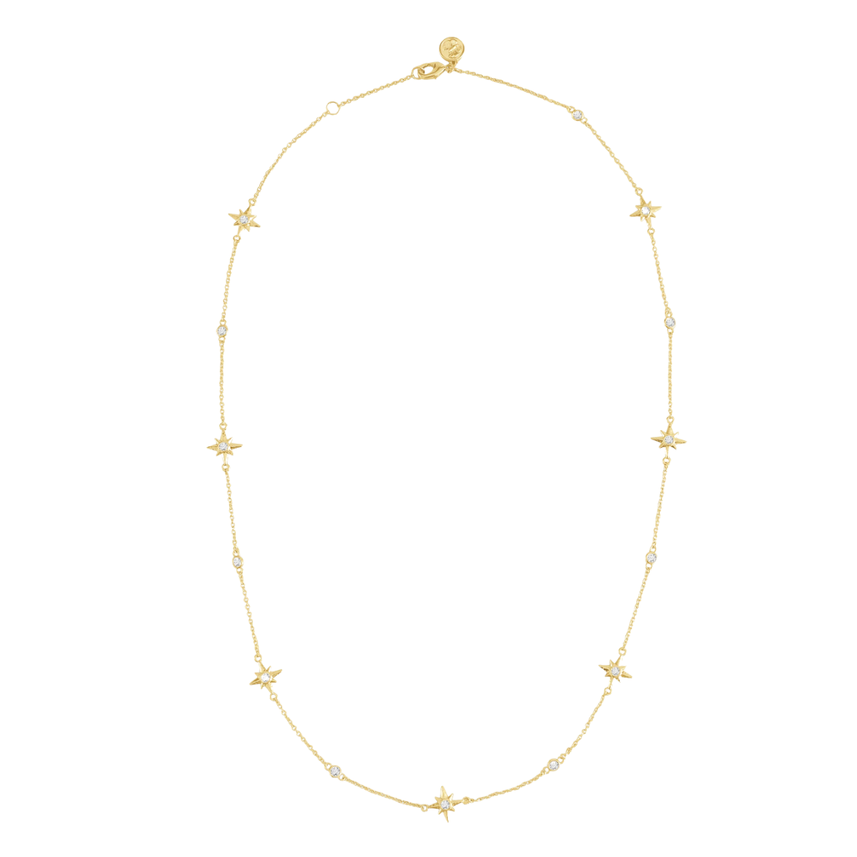 Anabel Aram Celeste Station Long Necklace