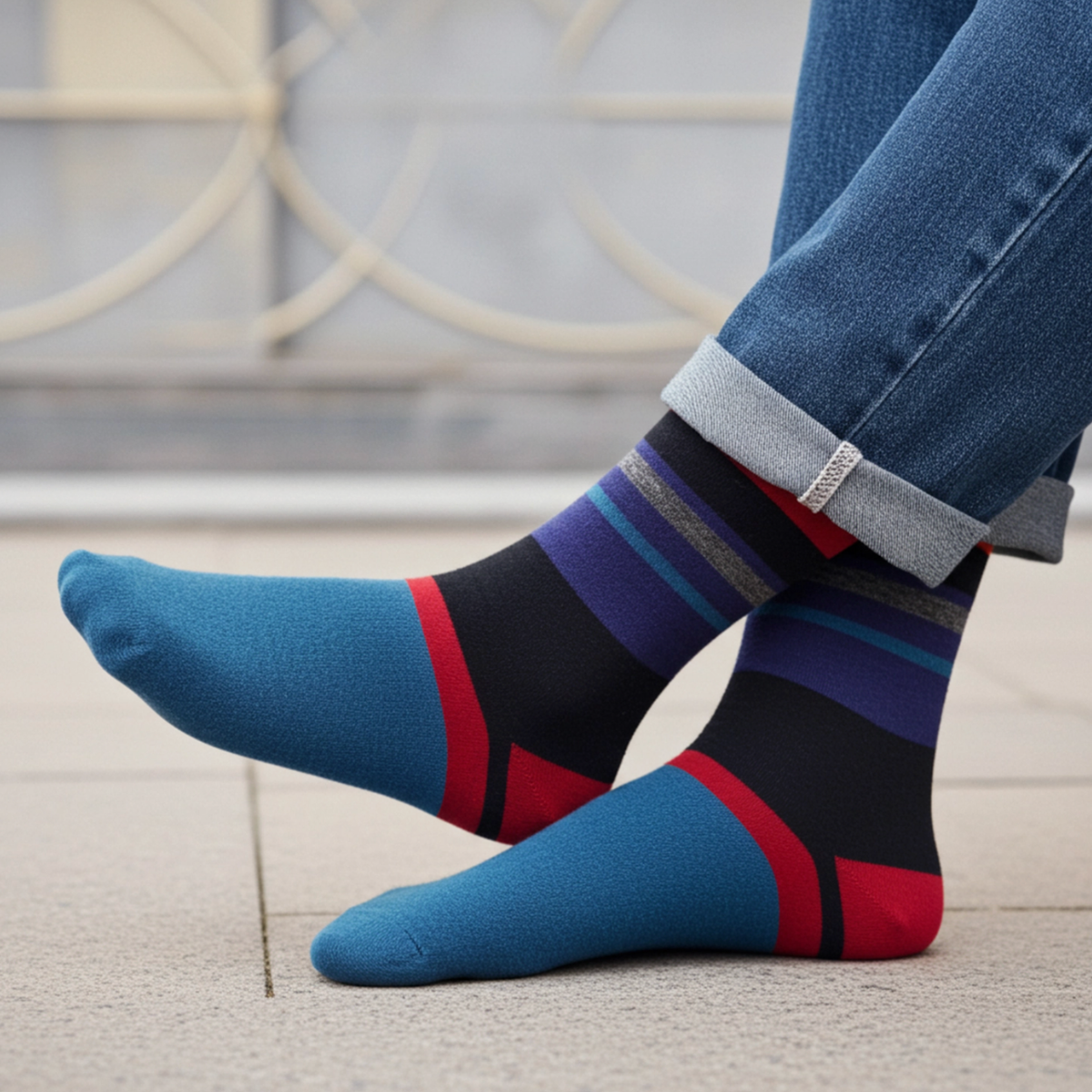 Alpaca Socks - Linea - Merlot