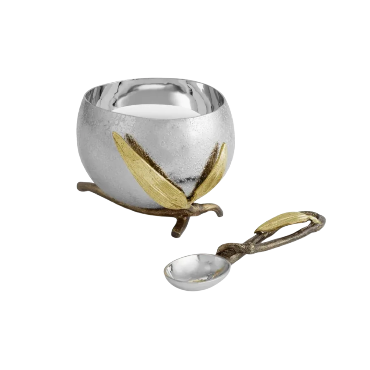 Michael Aram Zen Garden Nut Bowl with Spoon